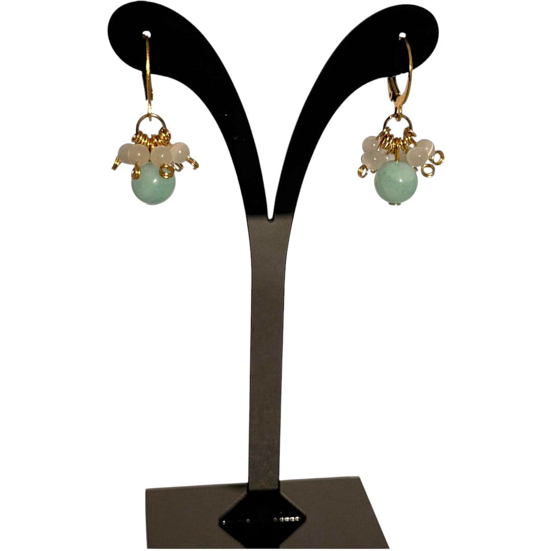 Aros de Turquesa y Ojo de Gato