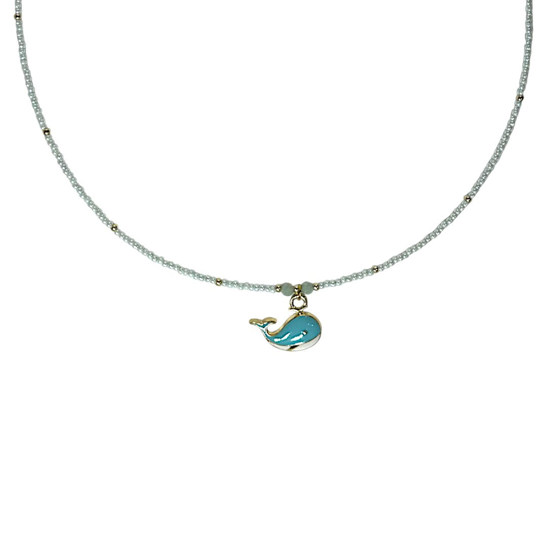Collar Choker con Ballena