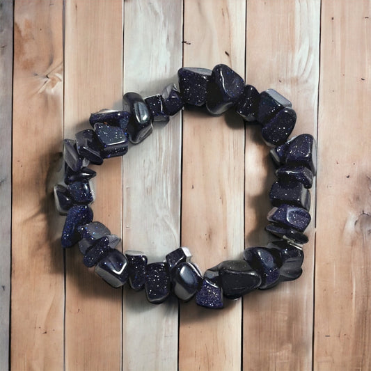 Pulsera de Piedra Lluvia de Estrellas.