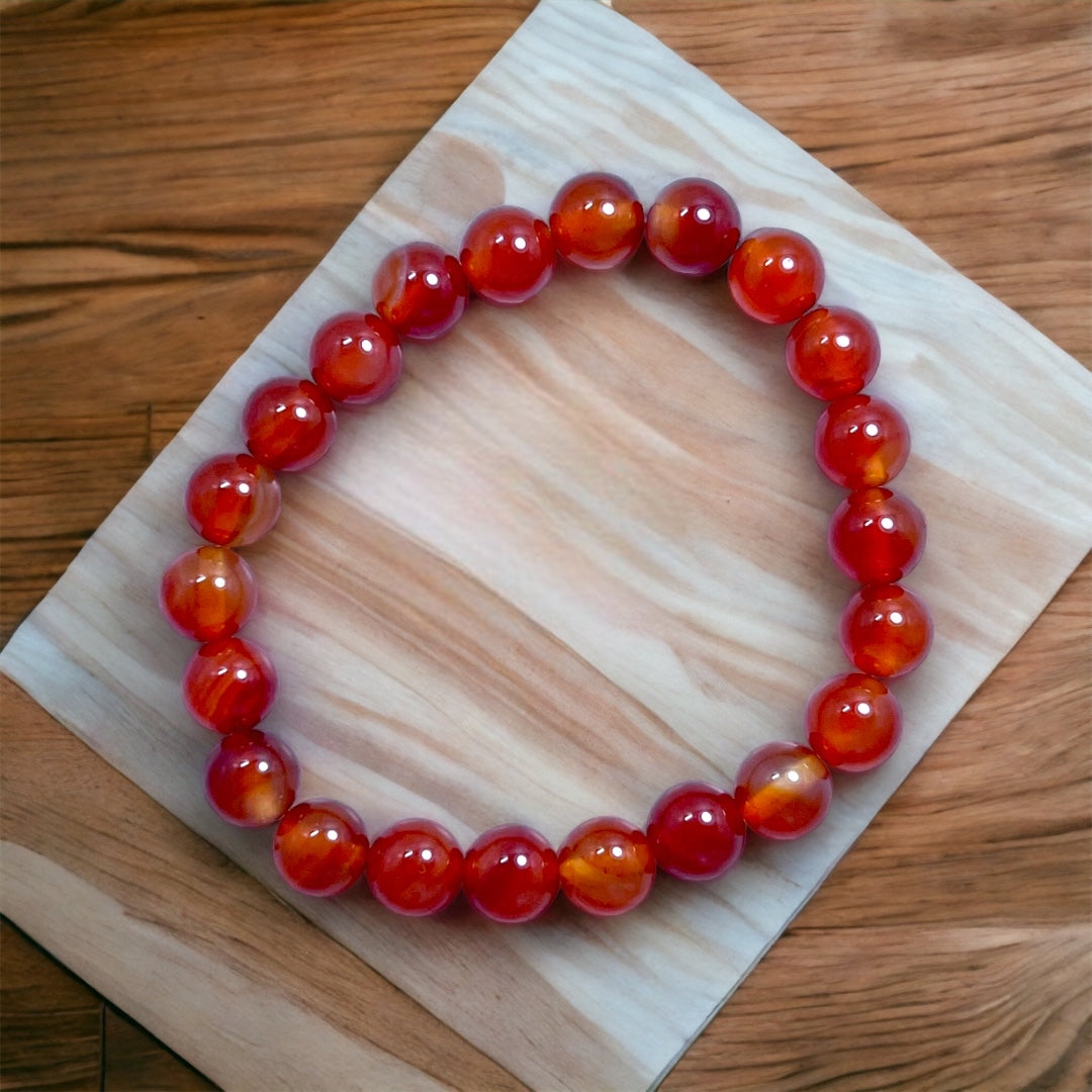 Pulsera de Ágata Cornalina