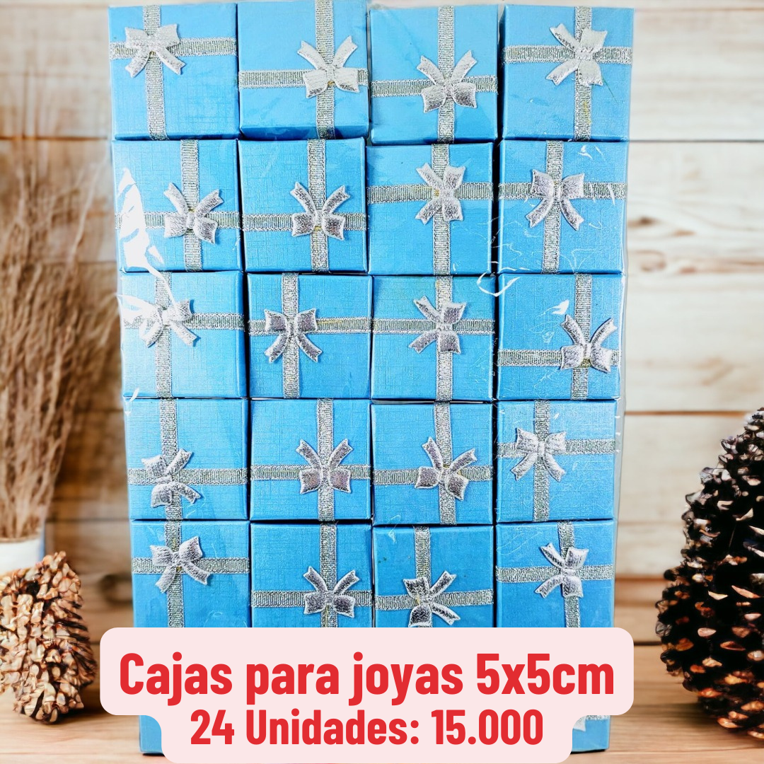 Cajas para Joyas 5x5cm