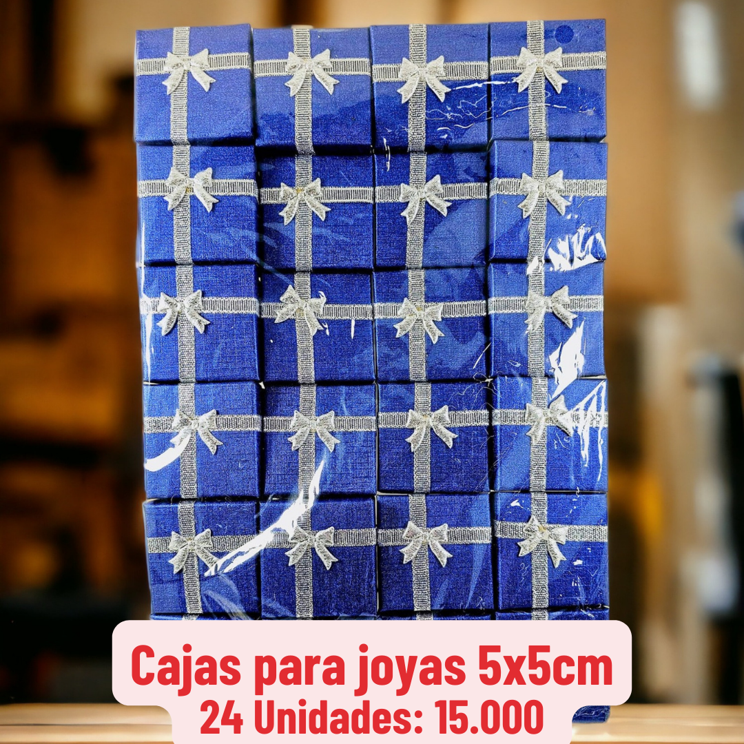 Cajas para Joyas 5x5cm