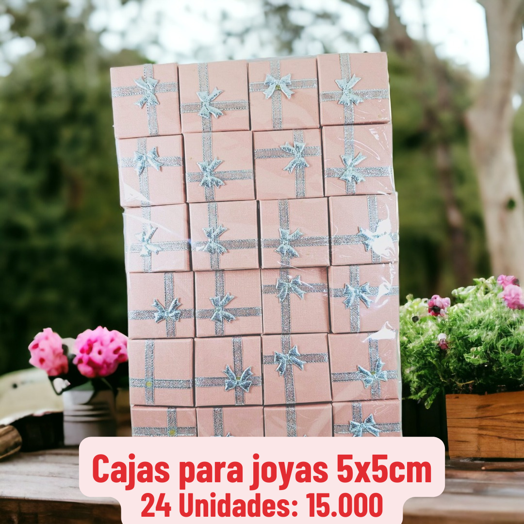 Cajas para Joyas 5x5cm