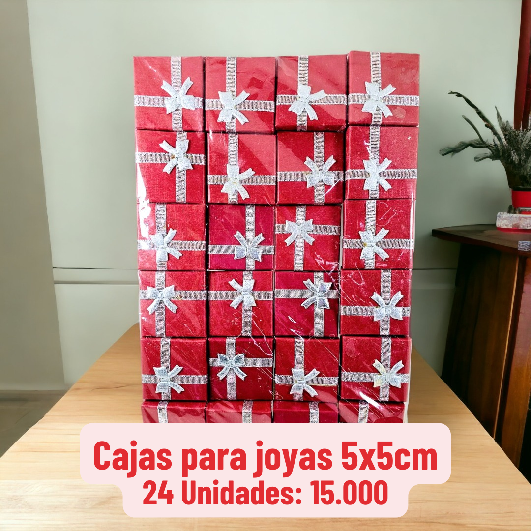 Cajas para Joyas 5x5cm