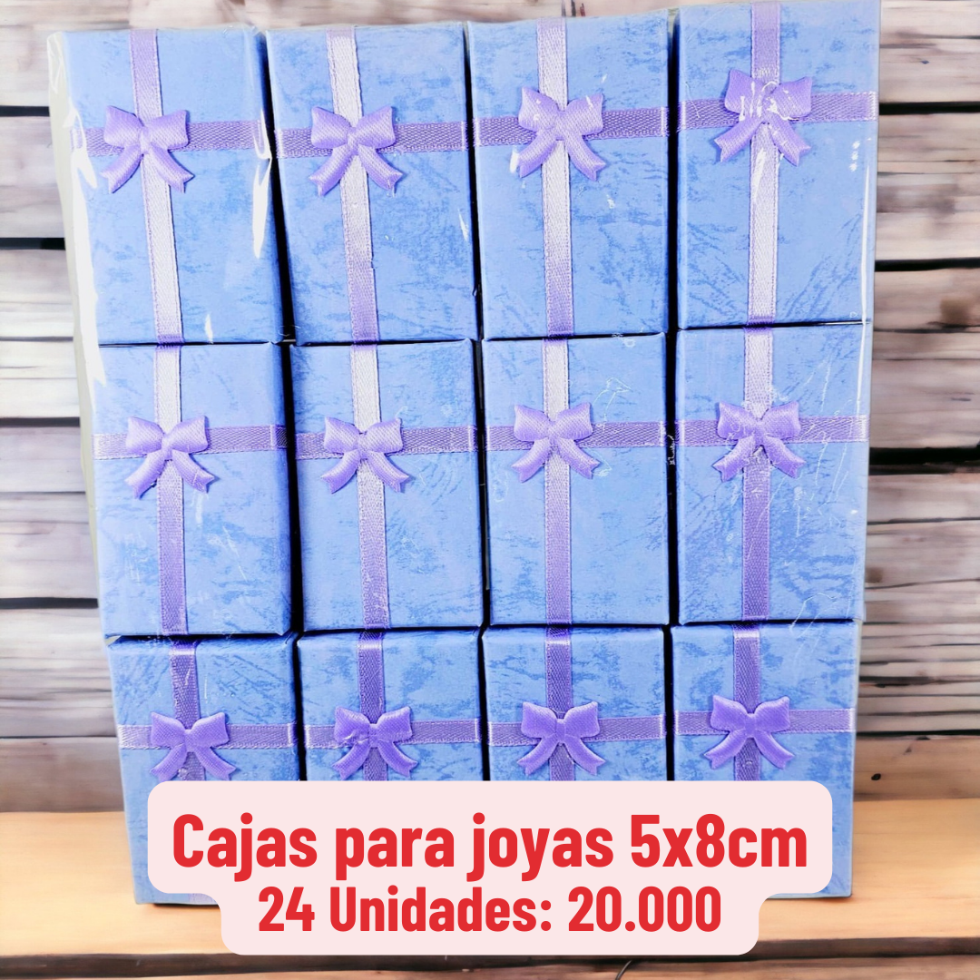 Cajas para Joyas 5x8cm