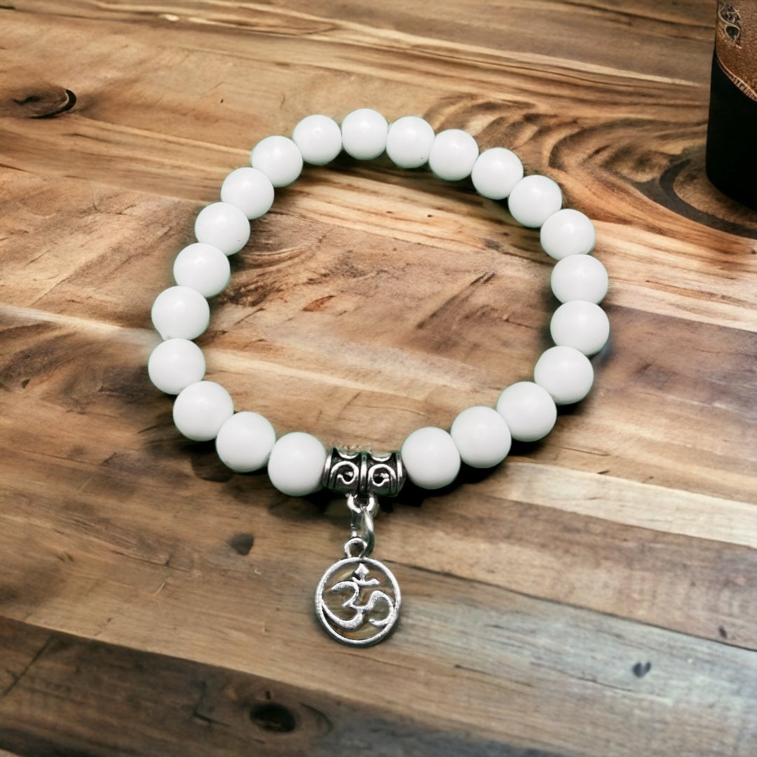 Pulsera de Onix Blanco