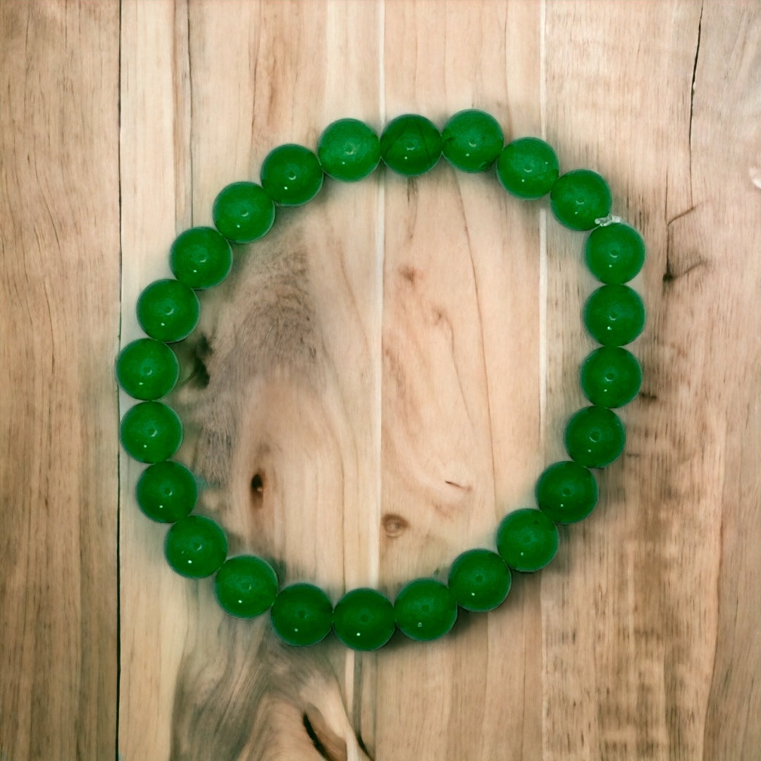 Pulsera de Jade Verde 10 Uds