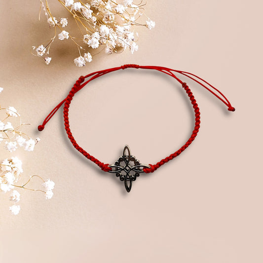 Pulsera con Nudo de Bruja