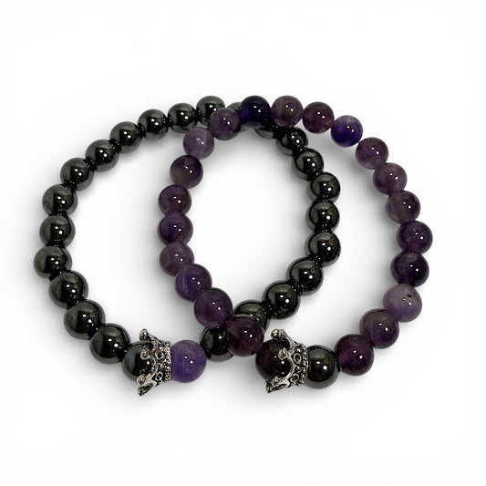 Pulseras de Pareja de Armonía y Protección