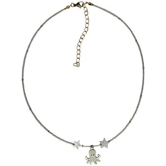 Collar Choker con Pulpo