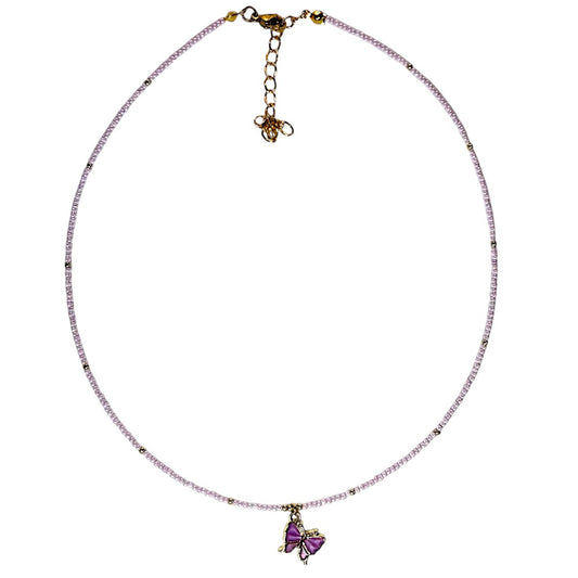 Collar Choker con Mariposa