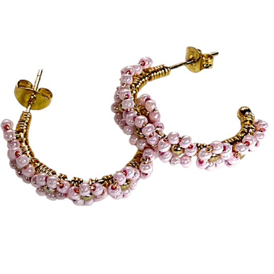 Aros de Flores de Mostacillas